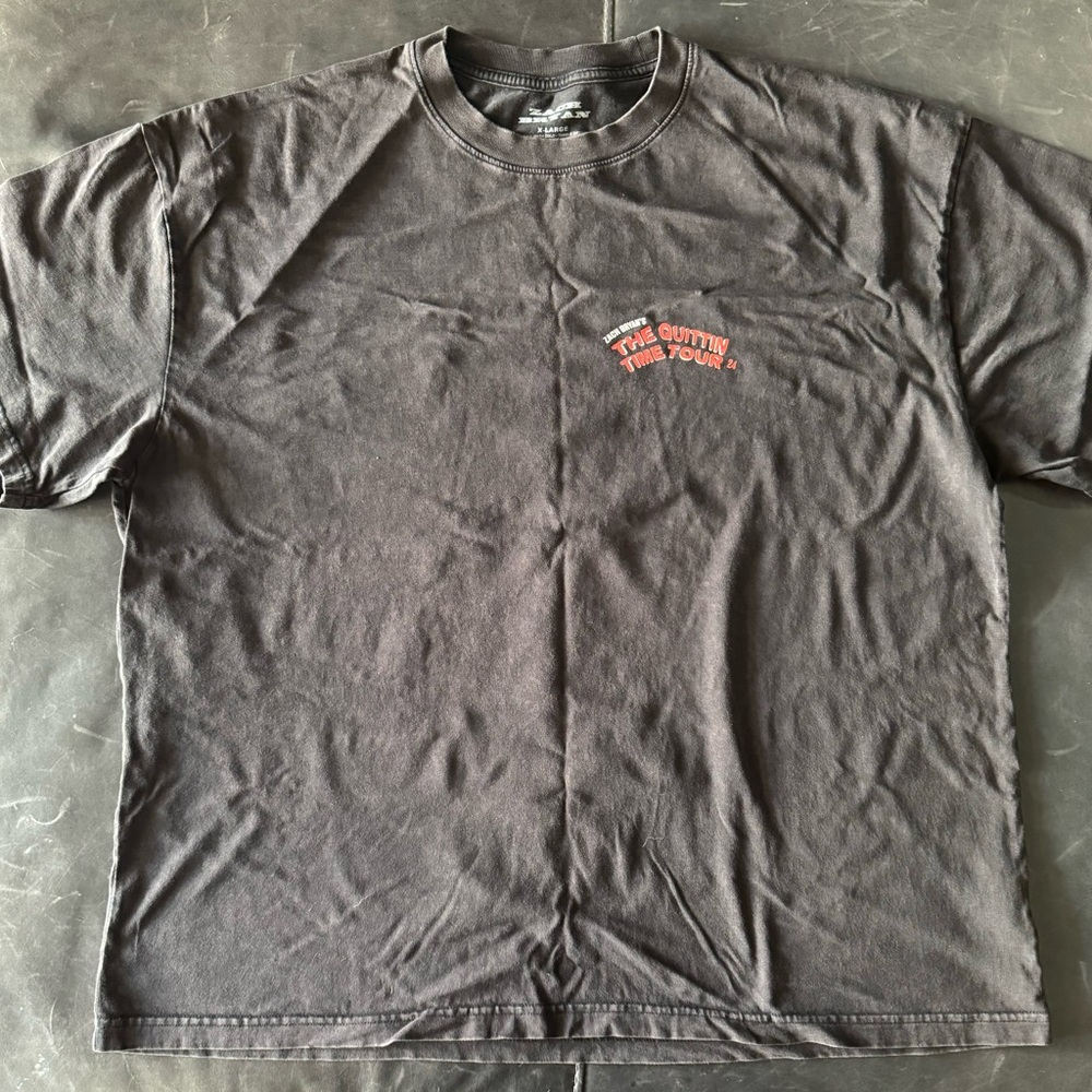 Zach Bryan quitting time tour 2024 t-shirt